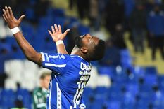 El Morro Santiago García fue el goleador de Godoy Cruz en 2019 con 10 conquistas. Foto: Archivo