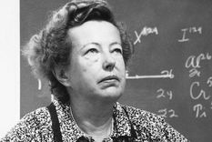 Maria Goeppert Mayer se convirtió en profesora titular apenas a los 54 años. (Fuente: GETTY IMAGES)