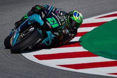 Franco Morbidelli Franco Morbidelli marcó el mejor tiempo en los ensayos de Moto GP en Montmeló Foto: EFE