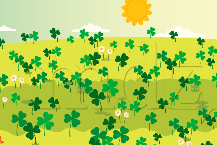 ACERTIJO VISUAL ACERTIJO VISUAL, RETO VISUAL, TRÉBOL Foto: MDZ ONLINE