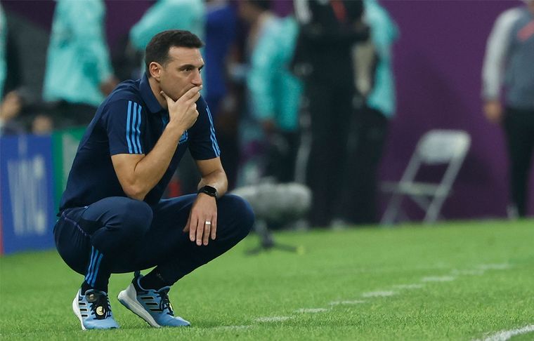 Scaloni pierde a otro campeón del mundo para el arranque de las Eliminatorias. Foto: EFE