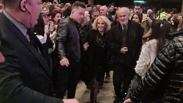 Mirtha Legrand fue a ver a Luis Miguel en el Movistar Arena Foto: Noticias Argentinas