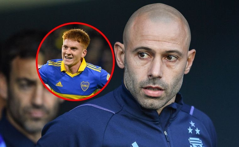 Mascherano habló del futuro del Colo Barco. Foto: MDZ