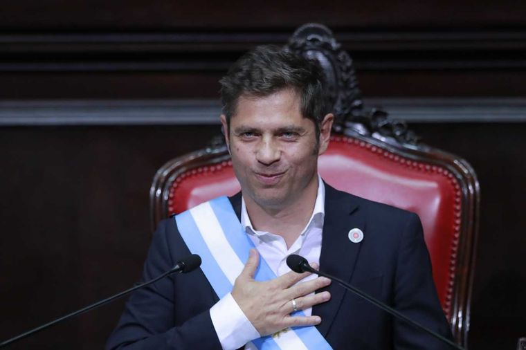 Axel Kicillof asumió su segundo mandato Foto: NA