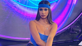 Este fue el llamativo look de Daniela Celis para los increíbles Martín Fierro. Foto: INSTAGRAM @danielacelis01