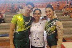 Riveros, la entrenadora Corvalán y González Riveros, la entrenadora Corvalán y González