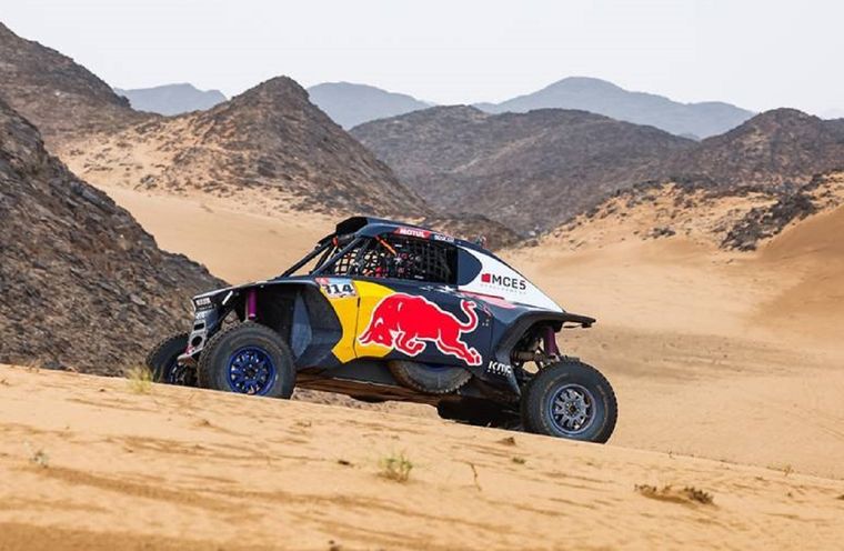 Mitchel Guthrie dueño del sábado en Arabia. Foto: @dakar
