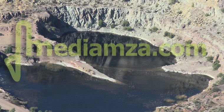 Sierra Pintada, donde se produjo una filtración en marzo. Foto: Pablo Matar/Mediamza.com