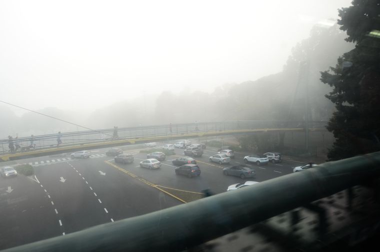 Niebla en Buenos Aires. Niebla en Buenos Aires.