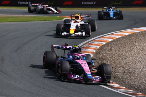 Franco Colapinto finalizó 14° el GP de Países Bajos.