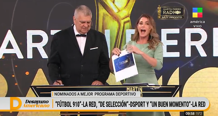 Pamela David y Luis Ventura revelaron las lista de nominados a los Premios Martín Fierro de Radio 2025. Pamela David y Luis Ventura revelaron las lista de nominados a los Premios Martín Fierro de Radio 2025.