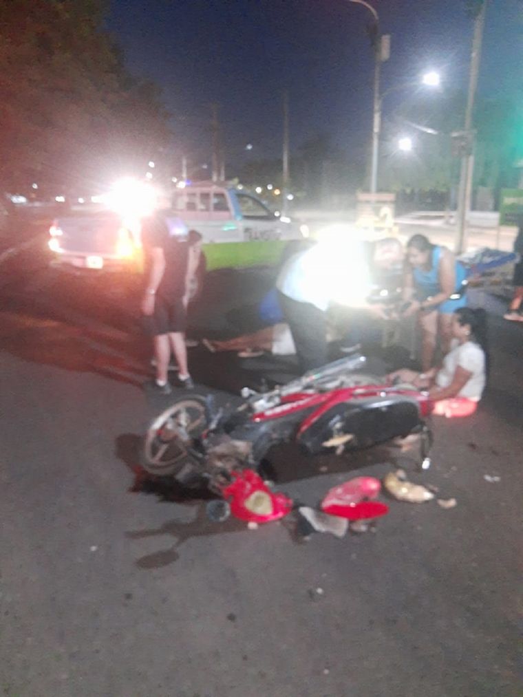 Accidente en Maipú Foto: Redes Sociales Carolina Ferreyra