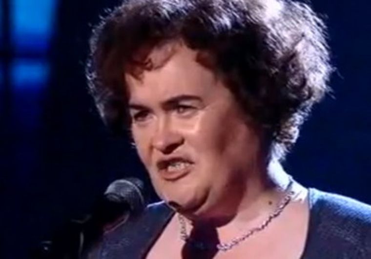 La cantante, Susan Boyle. Foto: web