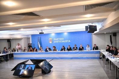 MDZol | Cristina Kirchner encabezó la reunión del PJ Foto: PJ