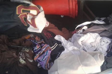 Tres delincuentes fueron sorprendidos cuando intentaban robar en un local de ropa en el centro Foto: Ministerio de Seguridad de Mendoza