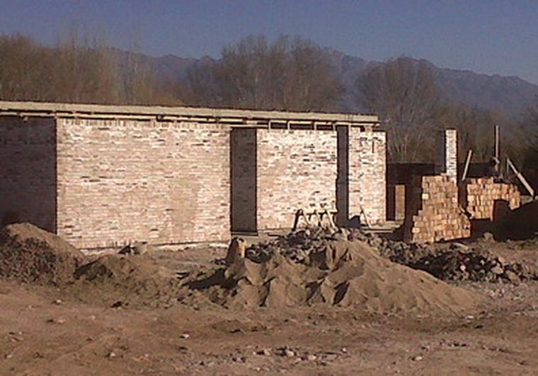 Estado de las obras de los hornos crematorios.