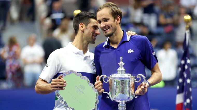 El ruso le negó varias marcas al serbio Foto: US Open