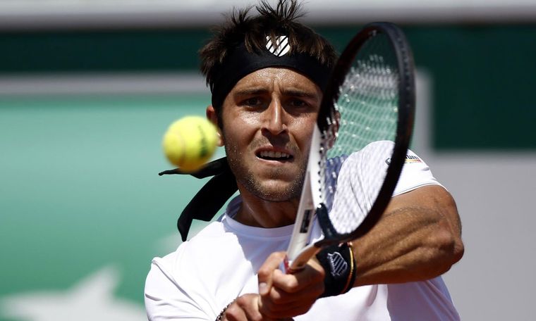 Etcheverry enfrentará a Monfils por la segunda ronda del Abierto de Australia en la madrugada del miércoles. Foto: EFE