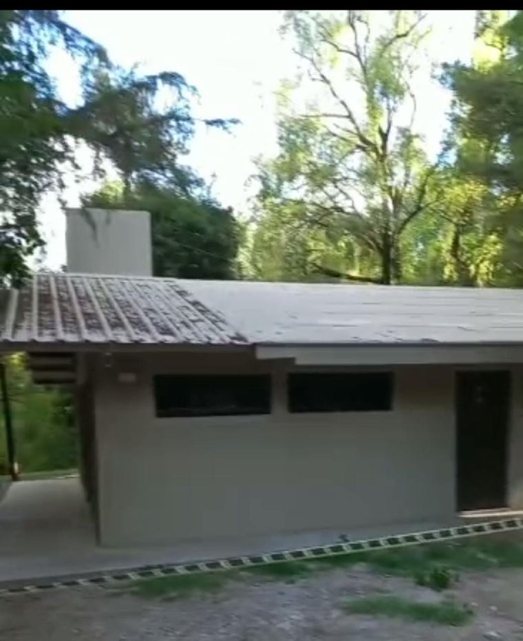 Uno de los baños de Tupungato. Foto: Gentileza