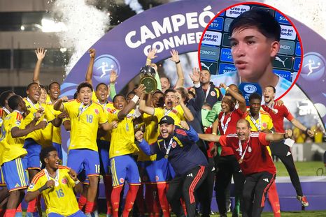 Felipe Echenique se desubicó luego de la derrota de Argentina contra Colombia en el Sudamericano Sub 17. Felipe Echenique se desubicó luego de la derrota de Argentina contra Colombia en el Sudamericano Sub 17.