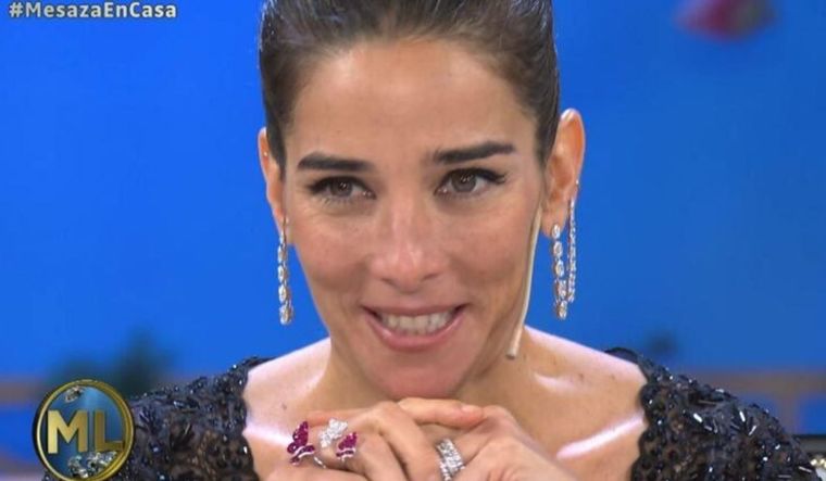 Juana Viale, picante con los Premios Martín Fierro Foto: Captura de video El Trece