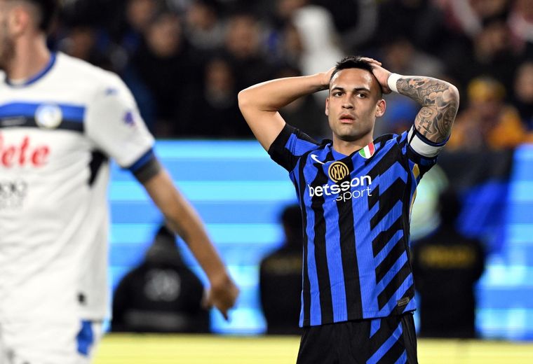 Lautaro Martínez reconoce que no está pasando por un buen momento futbolístico. Foto: EFE