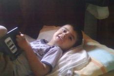 El pequeño estaba jugando cuando lo mataron Foto: Facebook