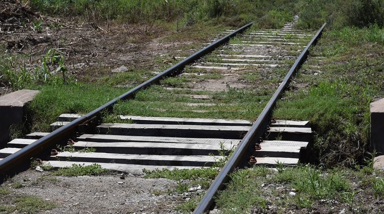 Los policías se sorprendieron al encontrar al hombre todavía ebrio, tirado en las vías del tren Foto: ALF PONCE MERCADO / MDZ