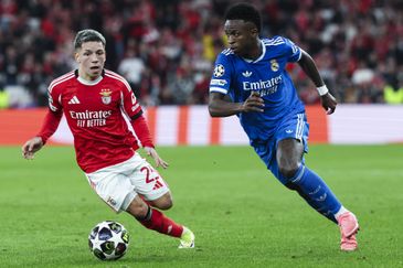 Vinícius se expidió tras el escándalo de racismo con Prestianni.