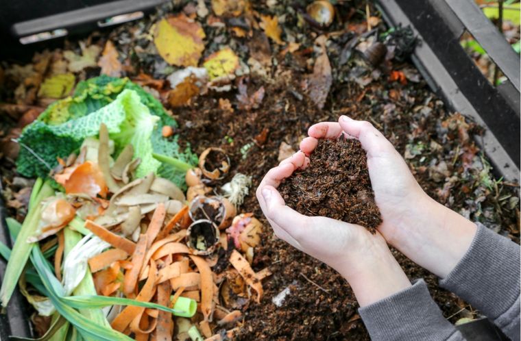 JARDÍN EL COMPOST SE OBTIENE A TRAVÉS DE materiales de origen orgánico, los cuales son sometidos a un proceso biológico de descomposición. Foto: shutterstock
