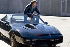 subastan a kitt, el auto fantastico de david hasselhoff