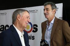 Juan Schiaretti y Florencio Randazzo cerraron su campaña en la Ciudad de Buenos Aires. Foto: Noticias Argentinas
