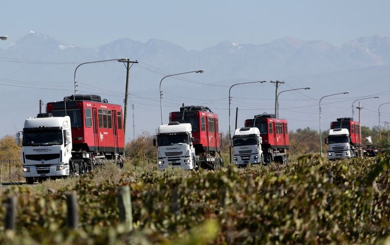 La llegada de las nuevas unidades.