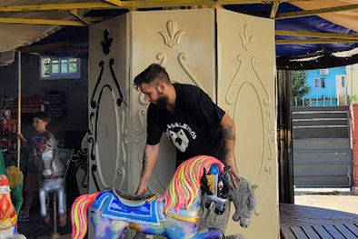 MDZol | La idea es que la calesita ambulante comience a girar por el país durante las vacaciones de invierno Foto: Gabriel López