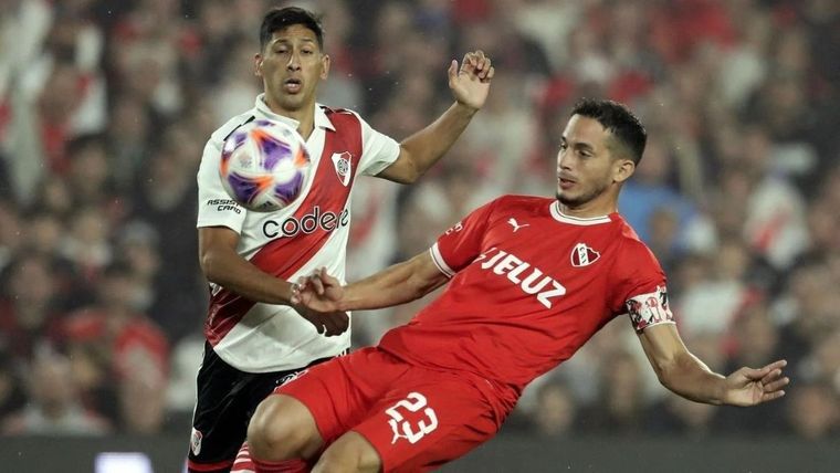 River e Independiente se miden en el Monumental Foto: Télam