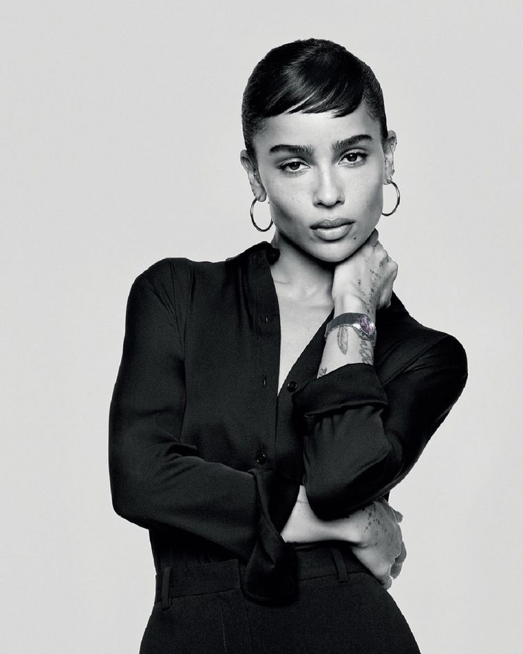 Zoë Kravitz es hija del músico Lenny Kravitz y la actriz Lisa Bonet.