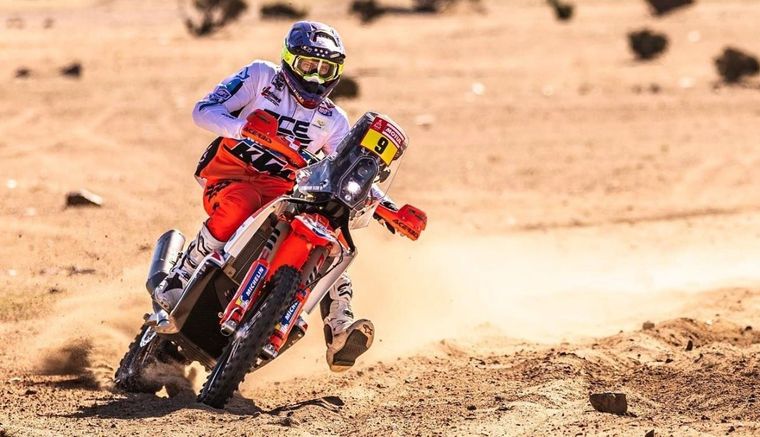 Mason Klein, dueño del día. Foto: @dakar