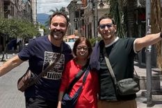 El último viaje junto a Rodrigo Lussich y Adrián Pallares. Foto: captura de video / América TV. 