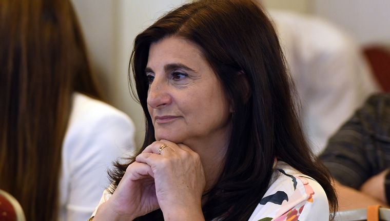 Gabriela Testa dialogó con MDZ Radio 105.5 FM Foto: ALF PONCE MERCADO / MDZ