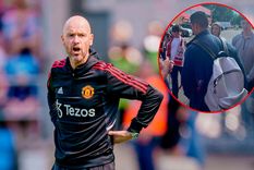 Erik Ten Hag criticó la actitud de Cristiano Ronaldo de irse del estadio antes de que finalizara el partido.