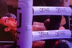 El mexicano Julián Fernández recibió un duro castigo.