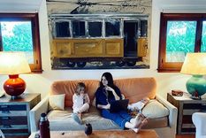 ¡un lujo! conoce la casa que tiene zaira nara en san martin de los andes