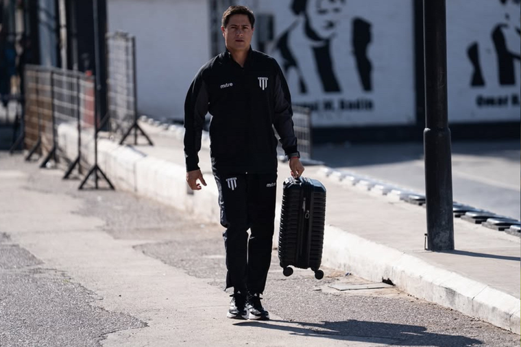 Ezequiel Medrán, DT de Gimnaisa. Foto: Prensa Gimnasia