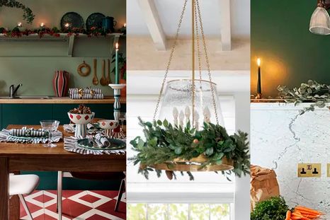 La cocina es el corazón natural del hogar. Foto: Annie Sloan. Marie Flanigan Interiors y  deVOL