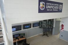 Cornejo y Poggi inauguraron el nuevo Centro de Control Unificado en Desaguadero.