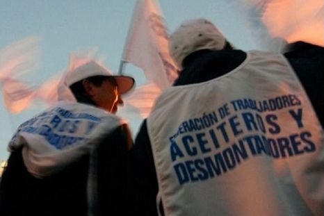 Comenzó el cuarto día consecutivo de paro que paraliza la actividad del sector agroexportador. Foto: Noticias Argentinas