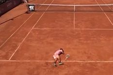 Guido Justo se desplomó en el medio de la cancha en pleno partido. Foto: Captura ATP Challenger