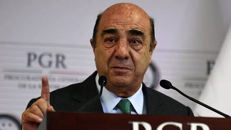 Jesús Murillo Karam fue detenido en las últimas horas. Foto: AFP