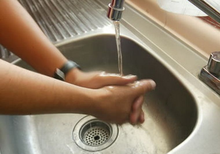 Entre las 14 y las 16 de hoy debía comenzar a salir agua. Foto: Web