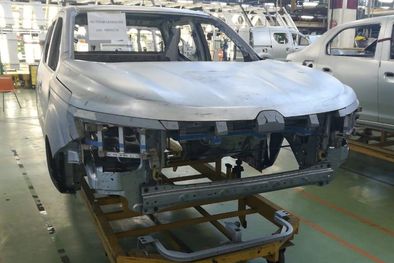 MDZol | La carrocería de la primera Renault Alaskan argentina.